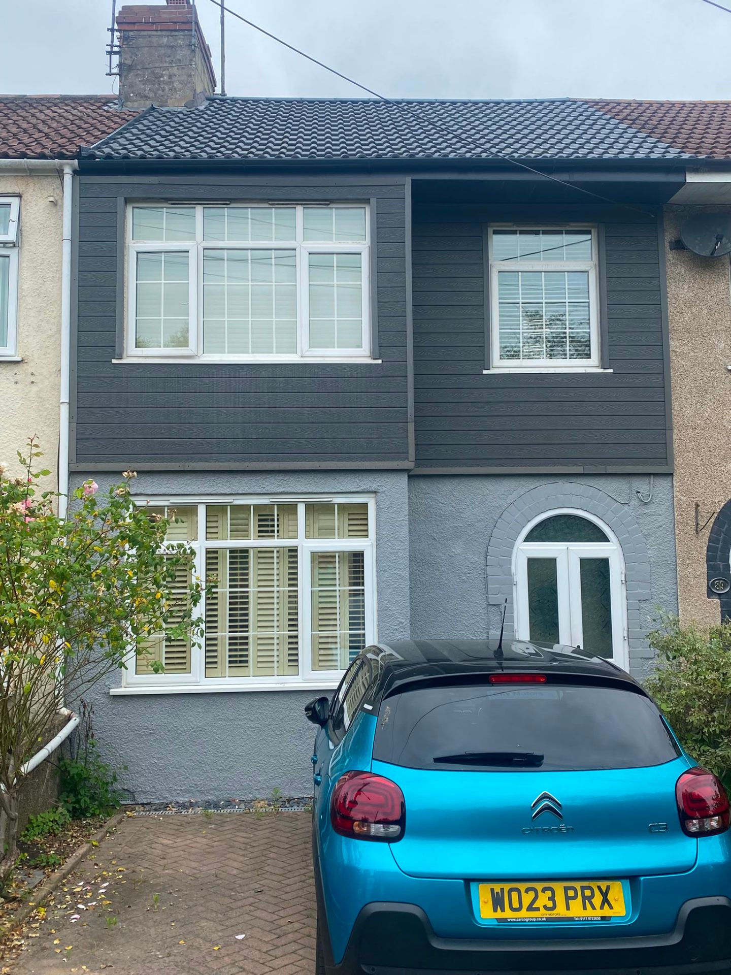 Grey Cladding Re-Clad